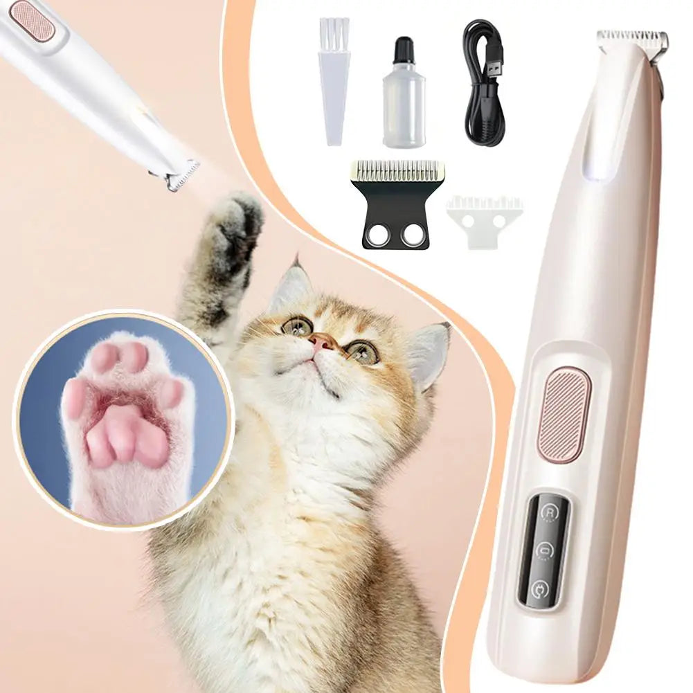 GentleGlow™ Dog Paw Trimmer