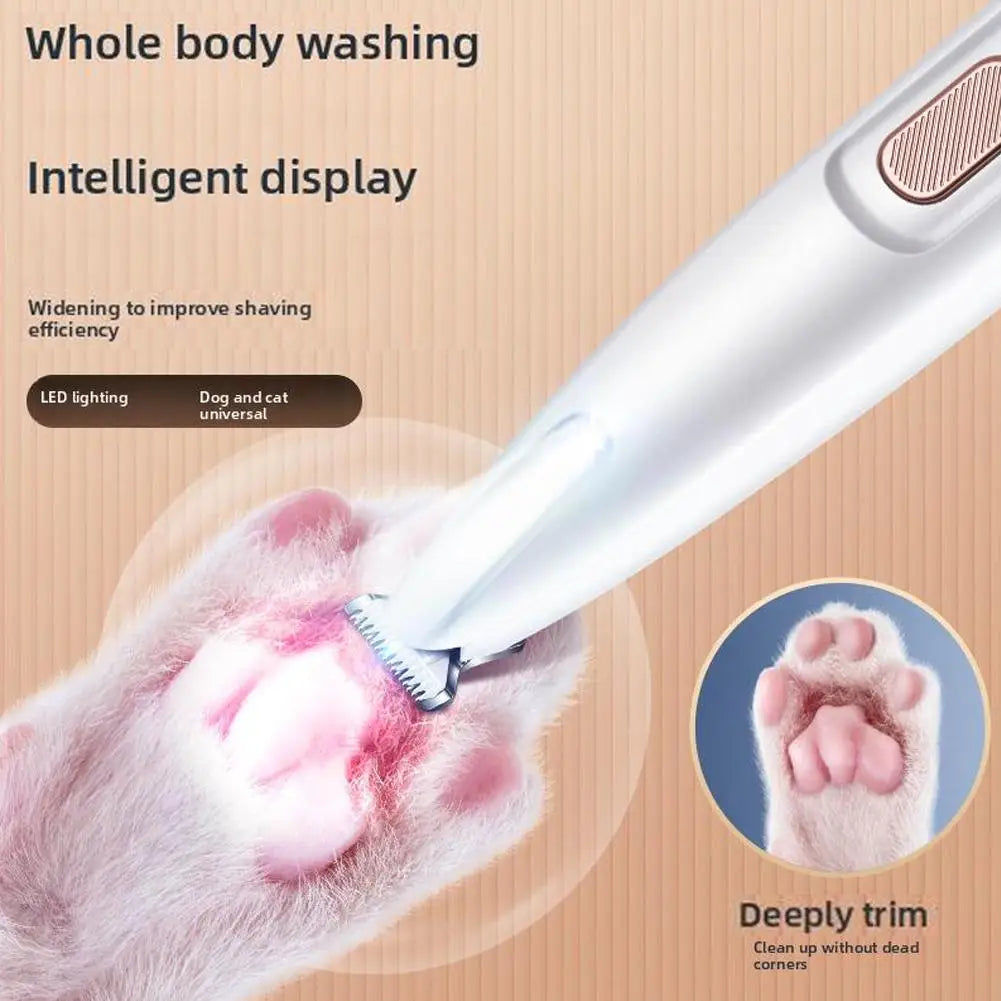 GentleGlow™ Dog Paw Trimmer